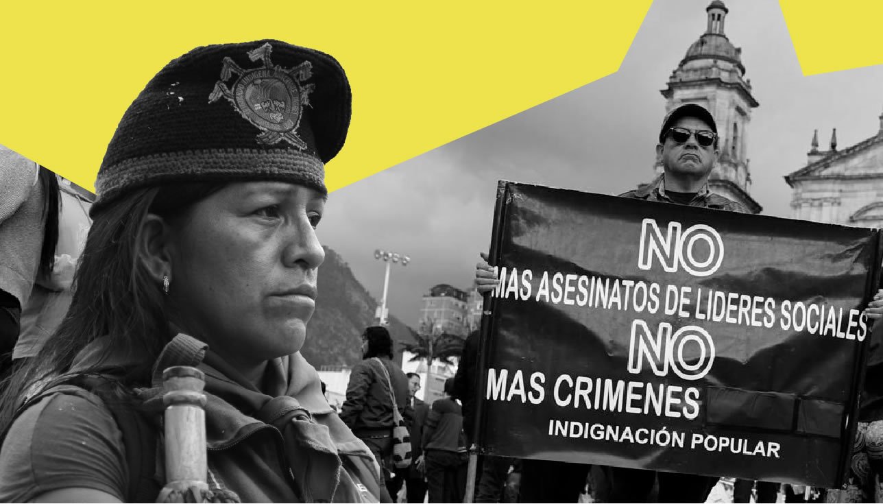 Abril se convierte en el mes más peligroso para defender los derechos humanos en Colombia