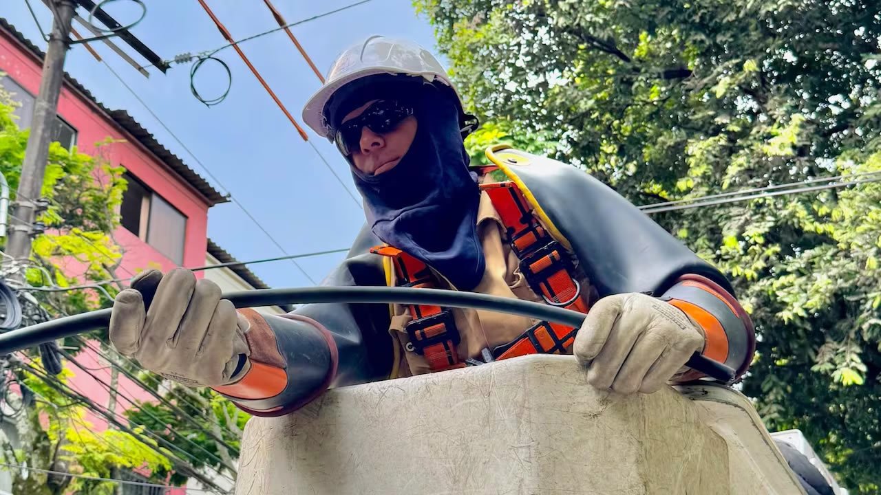 Corte de energía en el barrio Las Ceibas